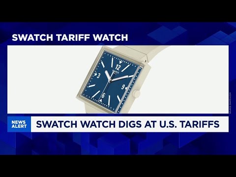 Swatch takes a swipe at Trump’s 39% Swiss tariff