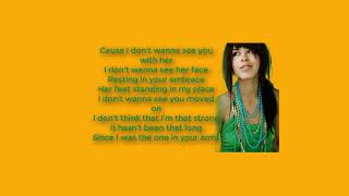 I Don&#39;t Wanna See You with Her - Maria Mena (Lyrics),HD