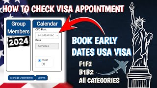 HOW TO MONITOR VISA SLOTS | HOW TO BOOK USA VISA APPOINTMENT