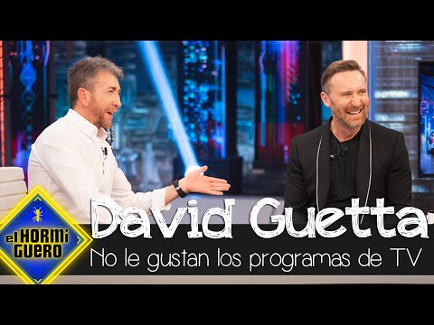 David Guetta admite que no le gustan los programas de televisión - El Hormiguero