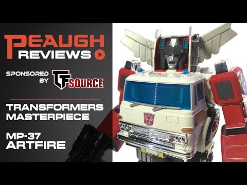 Video Review: TakaraTomy Transformers Masterpiece: MP-37 ARTFIRE w/Nightstick