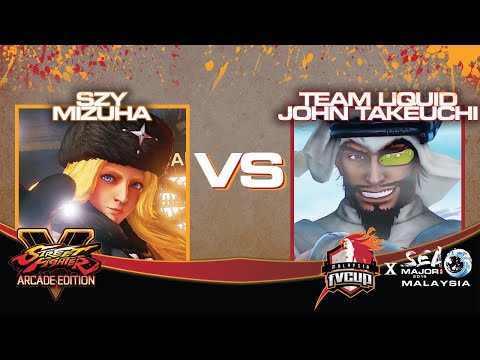#FVXSEAM2019 #STREETFIGHTERV TOP 16 SZY MIZUHA vs TEAM LIQUID JOHN TAKEUCHI