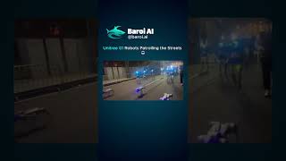Unitree G1 Robots Patrolling the Streets 🤖🚓