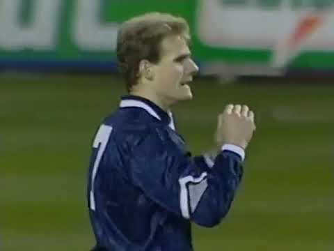 Eliminatorias Mundial 1994: Escocia 0-0 Italia (18/11/1992). Narración en italiano.