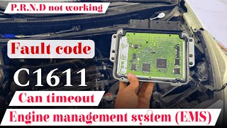 C1611 Can timeout engine management system.