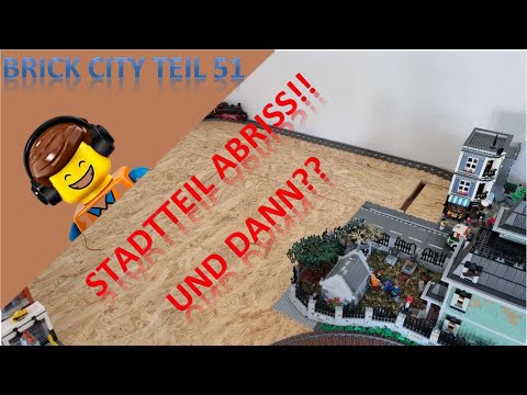 Brick City Teil 51 - Der Berg ; Besuch im #BlueBrixx Shop ; Der Stadtabriss und was kommt danach??