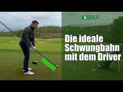 Ideale Schwungbahn mit dem Driver