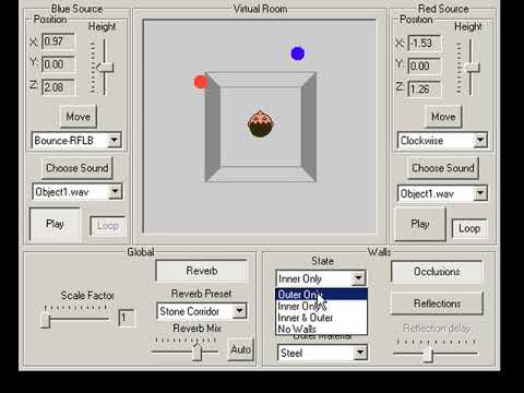 Aureal A3D Player demo with CMSS-3D HRTF 🎧 (binaural audio) Creative ALchemy