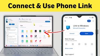 Connect Android Phone to Windows Link to Windows | Phone Link in Windo
