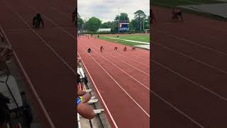 My run 50 meter dash savanna Georgia 🏅 1st plac