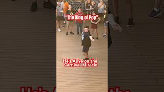 “SMOOTH CRIMINAL” 🤣 Carnival Miracle Nov 2025 #carnival cruise #michaeljackson