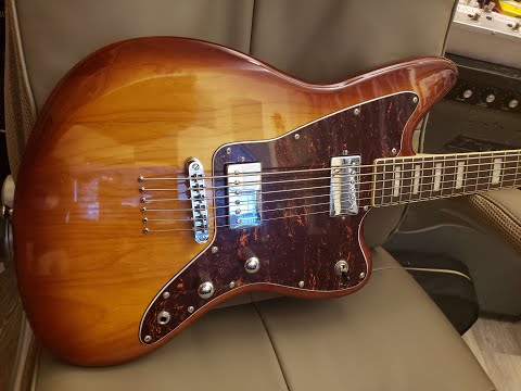 SubZero Rogue VI Baritone Electric Guitar Unboxing & Quick Review/Demo