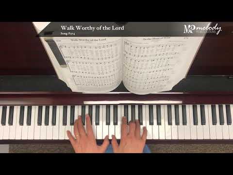 Song Sample: 'Walk Worthy of the Lord' - Song #574