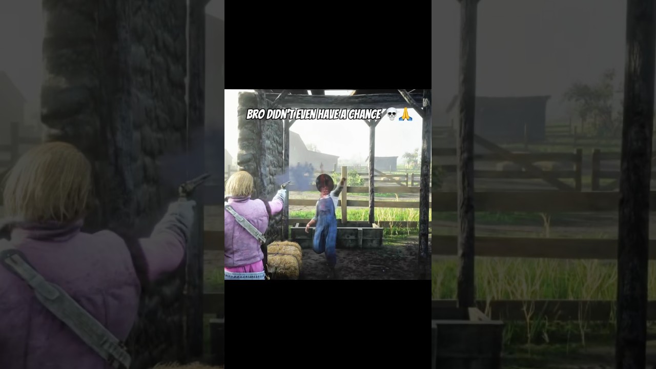 Bro Wasnt Ready 💀 #shorts #fyp #foryou #ytshorts #gaming #trending #funny #memes #rdr2 #rdr #comedy