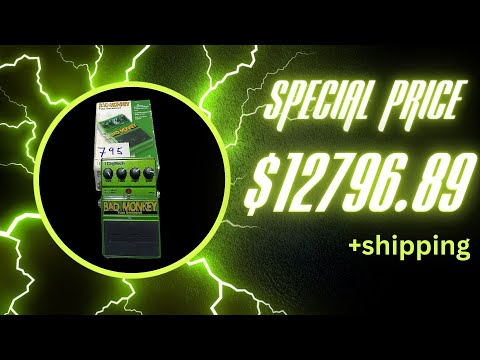 Gary Moore's  Bad Monkey pedal is not cheap