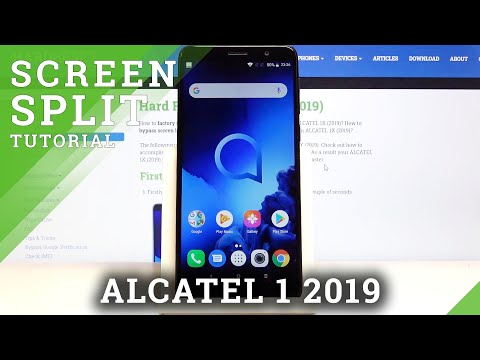 Split Screen – ALCATEL 1X (2019) and Dual Screen Option