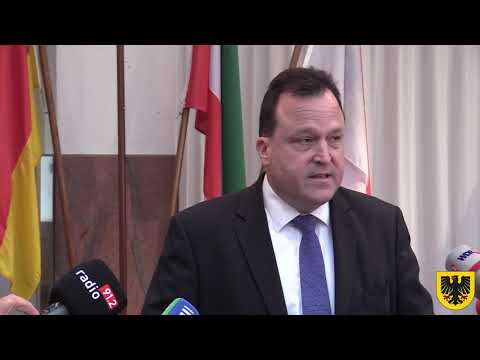 Wahlleiter Norbert Dahmen zum Wahltag