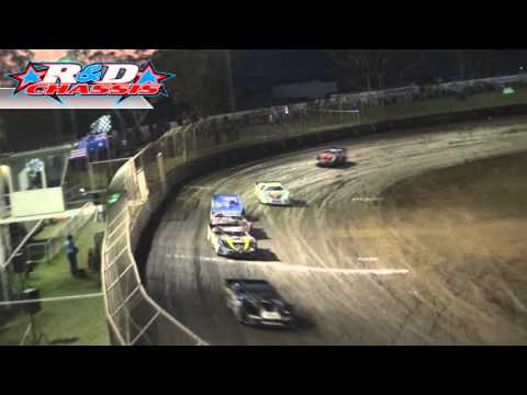Late Models - Heat 8 - QLD Title - Toowoomba Speedbowl - 08.02.14