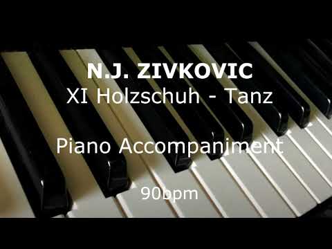 N.J. Zivkovic - XI Hohlzschuh - Tanz PIANO ACOMPANIMENT (My First Book for Xylophone and Marimba)