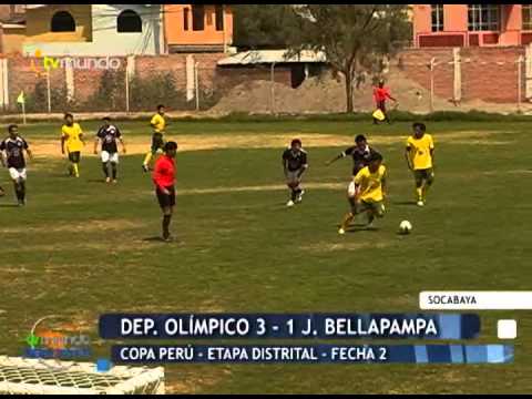 Dep. Olímpico 3 - 1 J. Bellapampa - Copa Perú - Socabaya - Tvmundo Deportes 2014