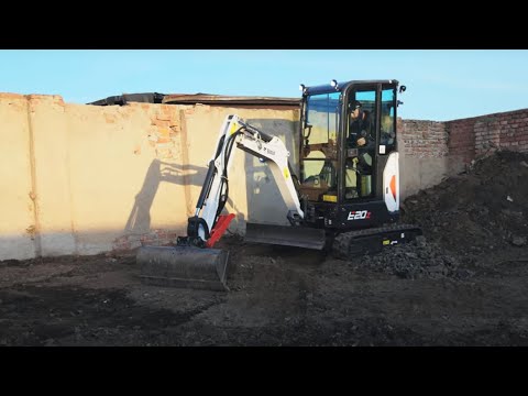 2343mm 2039 kg bobcat compact excavator e20z, maximum bucket...
