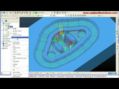 PowerMILL Tutorial for Beginners 1