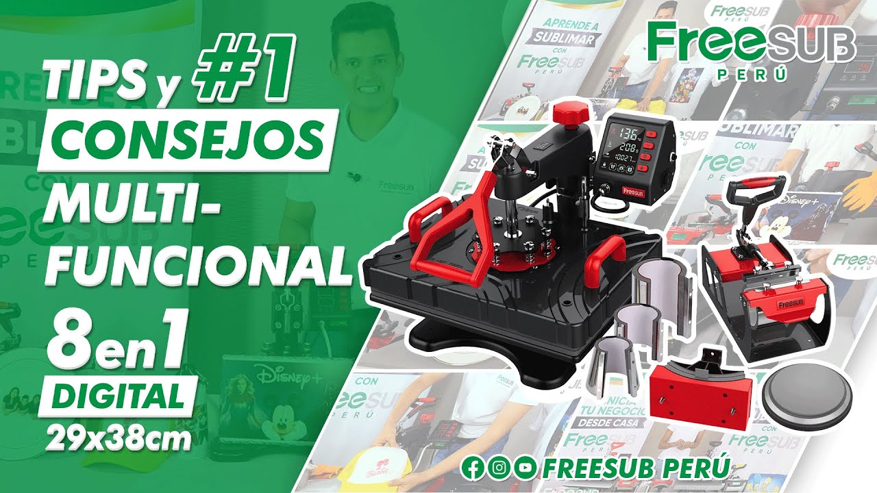 Watch TIPS Y RECOMENDACIONES MÁQUINA MULTIFUNCIONAL 8 en 1 DIGITAL (29X38CM) #FREESUB (1/2) Now TIPS Y RECOMENDACIONES MÁQUINA MULTIFUNCIONAL 8 en 1 DIGITAL (29X38CM) #FREESUB (1/2)