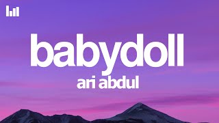 Download lagu Ari Abdul - BABYDOLL (Lyrics) mp3