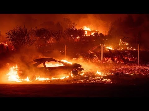 BREAKING Something Strange going on Deliberate California wildfires ? 250k evacuated 11/10/18 Video