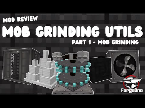 Mob Grinding Utils - Part 1 - Mob Grinding - Minecraft Mod Review (1.20.1)