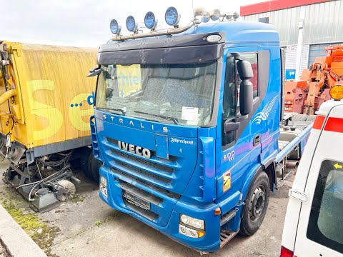 IVECO-MAGIRUS Stralis AS440S50 4x2, EEV, Retarder, Kipphydraulik, UNFALLSCHADEN!