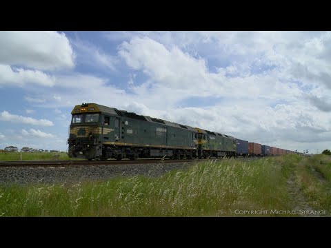 4KM1 Pacific National Containerized Logs (28/10/2020) - PoathTV Australian Trains & Railways