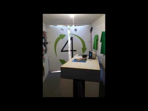 Virtual Tour of Re4m's "Sea Can" Studio!