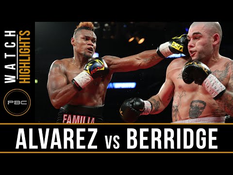 Alvarez vs Berridge HIGHLIGHTS: July 29, 2016 - PBC on Spike