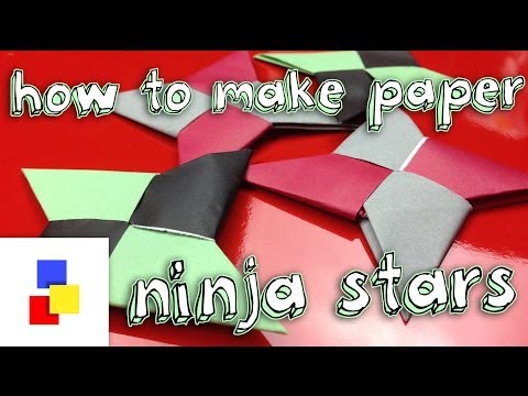 How To Make A Paper Ninja Star