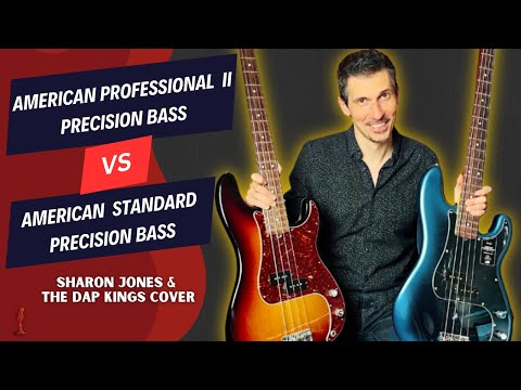 American Professional II Precision Bass VS American Standard Precision Bass !!