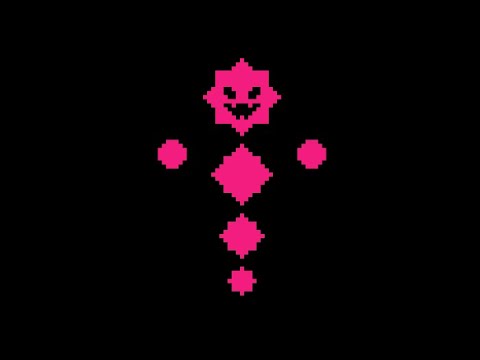 A PixelArt of The ''Lycanthropy'' Boss from Just Shapes And Beats