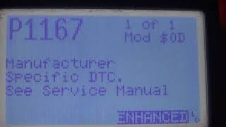 Significado do erro p1166 Peugeot