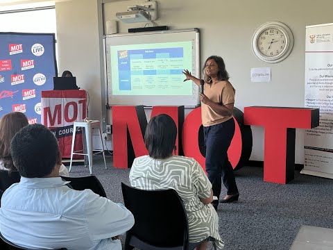 Dr. Puni Mamdoo Presents MOT Impact Research at MOT SA Stakeholder Event