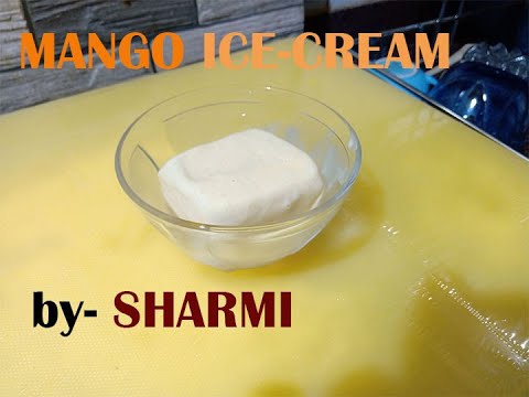 Mango Ice-cream by Sharmi...