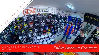 Prezentare magazin echipamente moto EstBike Adventure Constanta