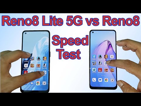 OPPO Reno8 Lite 5G vs OPPO Reno8 - Speed Test