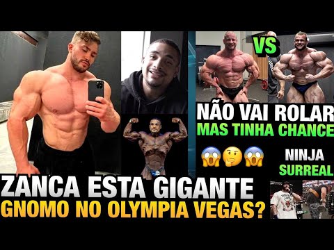 ZANCA MOSTRA SHAPE ATUAL GIGANTE - KRIZO VS WILLIAM PODERIA ACONTECER - GNOMO EM LAS VEGAS ?