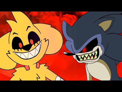 SONIC EXE VS MIKECRACK EXE Bemax - Badass (Original Song) [AMV] Animation by Tornt & Mikecrack