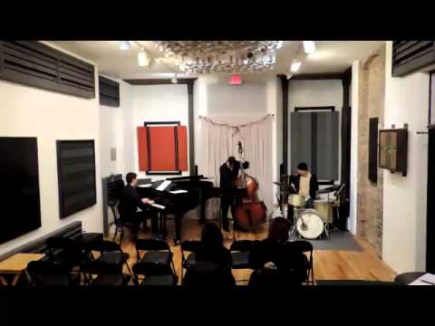 Jakub Rojek Trio at Scholes part I-w/Dominic Drwal-bass, Nicholas Anderson-drums