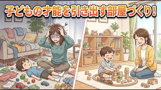 【育児・雑学・聞き流し】子どもの才能を引き出す部屋づくり！