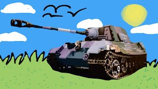 Airstrike on a Jagdtiger (Collab with @Syborgbuildz)