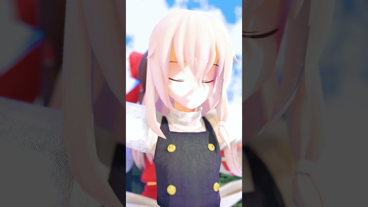 【 #東方project / #レイマリ 】 飛んでる！【 Celine Dion - My Heart Will Go On 】