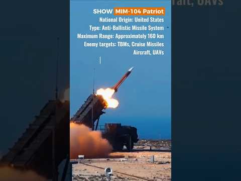 US MIM-104 Patriot Missile System in Action | The Patriot System Is a Key Part of U.S. Air Defense