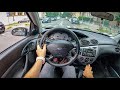 1999 Ford Focus Mk1 1 6 100 HP 0 100 POV Test Drive 839 Joe Black